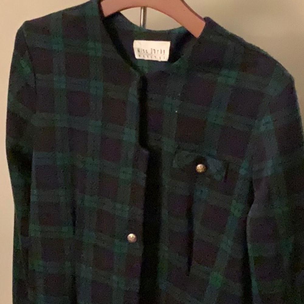 Miss Darby Plaid Button Up